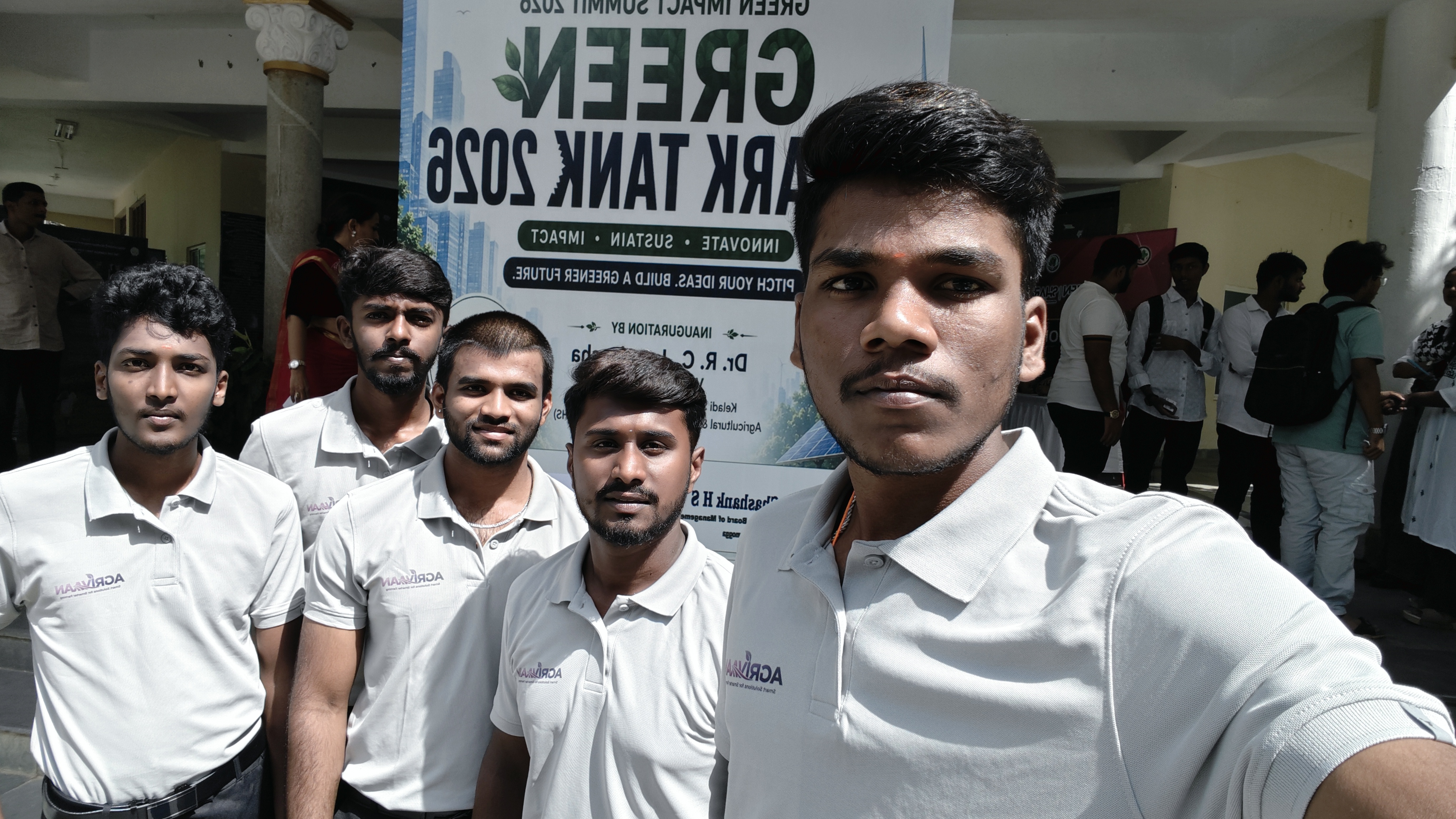 AGRIVAAN team at the Green Shark Tank 2026 event
